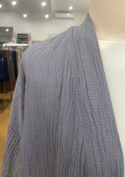 Open Outerwear: Subtle Stripe - Grey