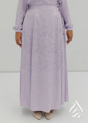 Flare Maxi Skirt - Light Lavender