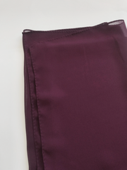 Chiffon Scarf - Rectangle (Purples)