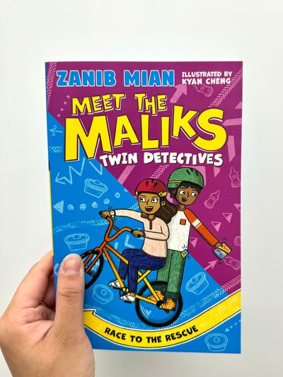 Meet the Maliks Twin Detectives - Race to the Rescue (Book 2)