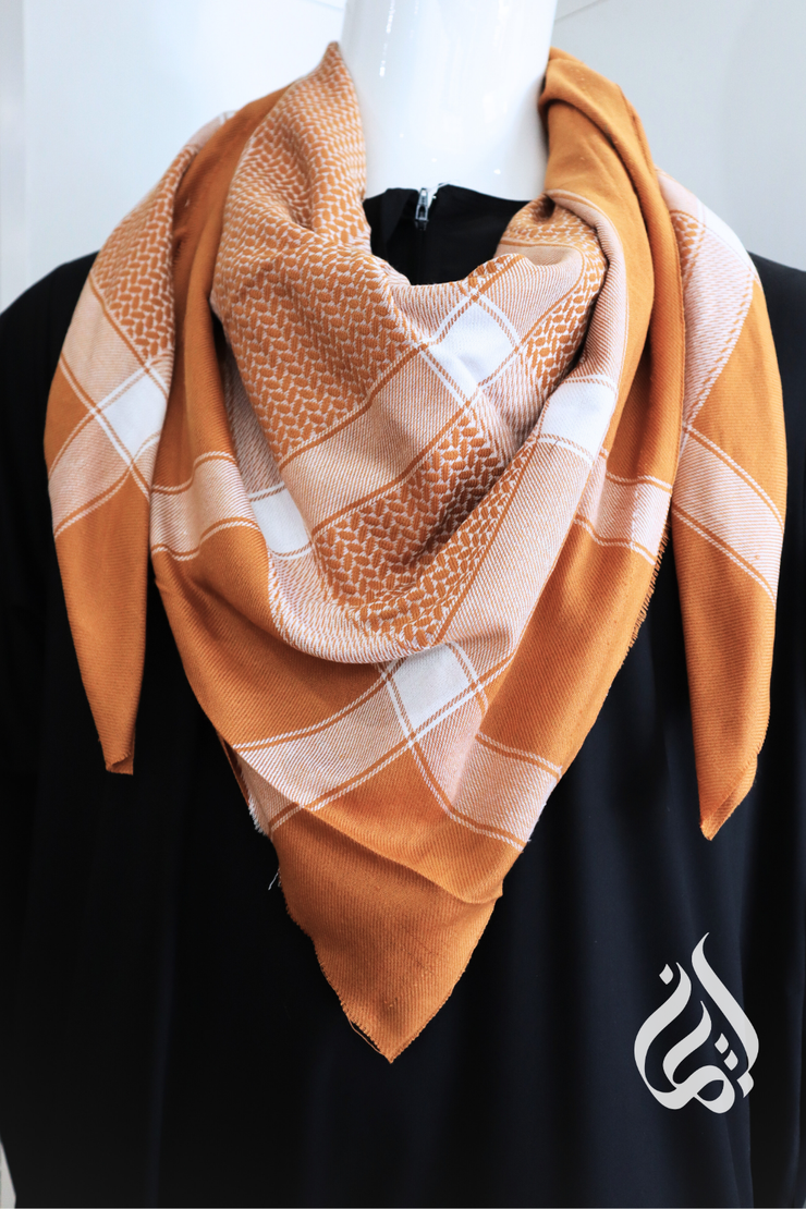 Kufiye Scarf (No Tassle) - Multicoloured