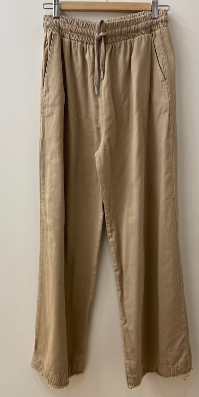 Cotton Pants - Camel