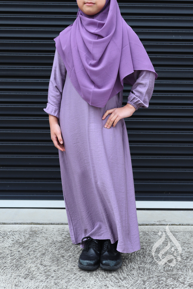Girls Maxi Dress  - Lavender