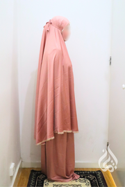 Satin Travel Prayer Outfit - 2 Piece