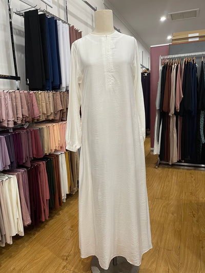 Classic White Dress