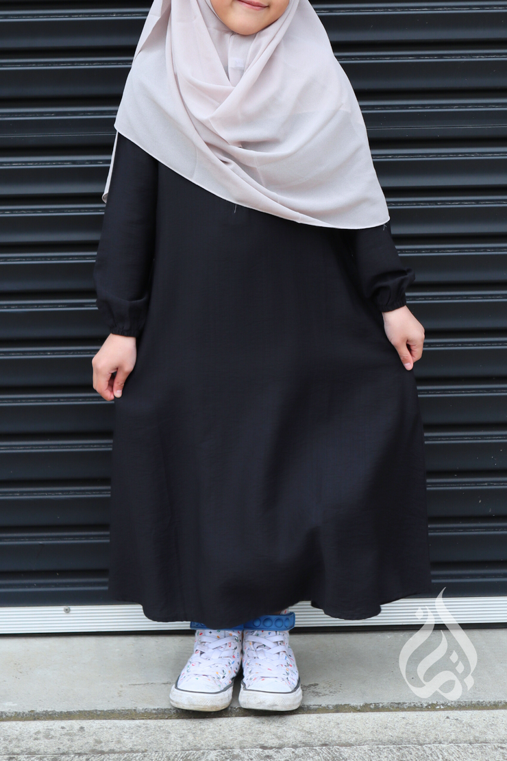 Girls Maxi Dress  - Black