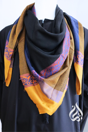 Kufiye Scarf (No Tassle) - Black Base