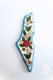 Palestinian Map Fridge Magnet