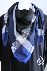 Kufiye Scarf (No Tassle) - Black Base