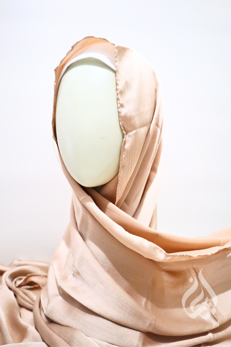Textured Satin Scarf