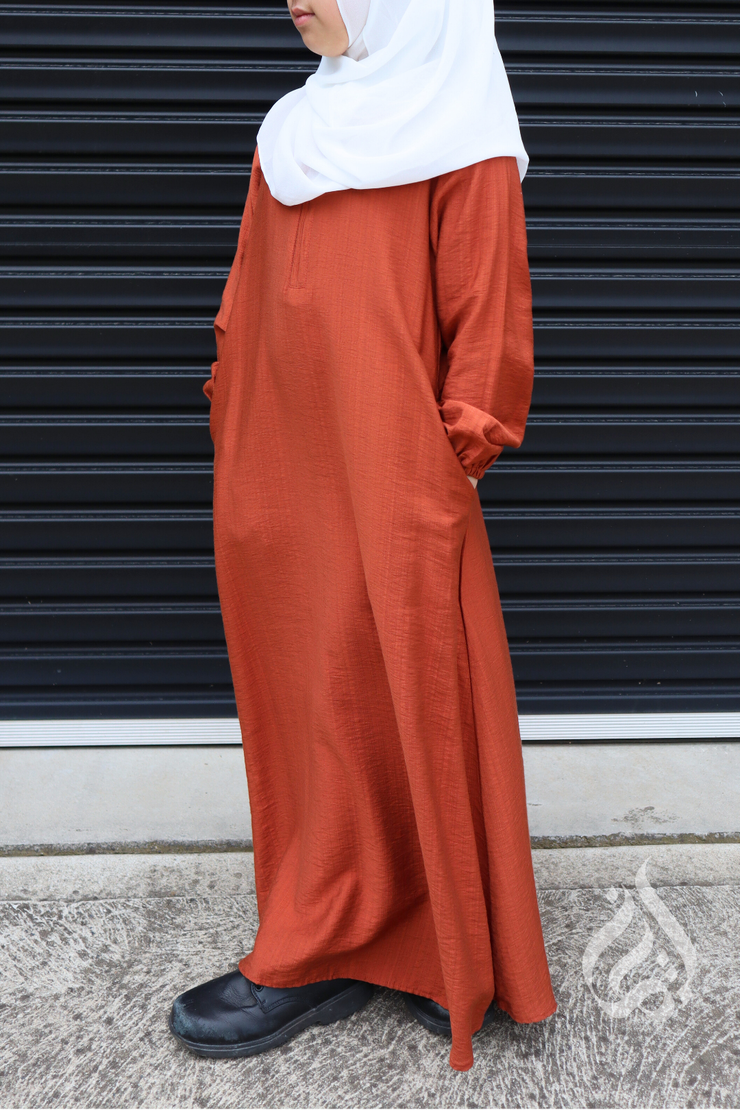 Girls Maxi Dress  - Autumn Glaze