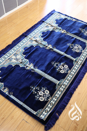 Prayer Mat - Multi fits 3-5 people (Blue)