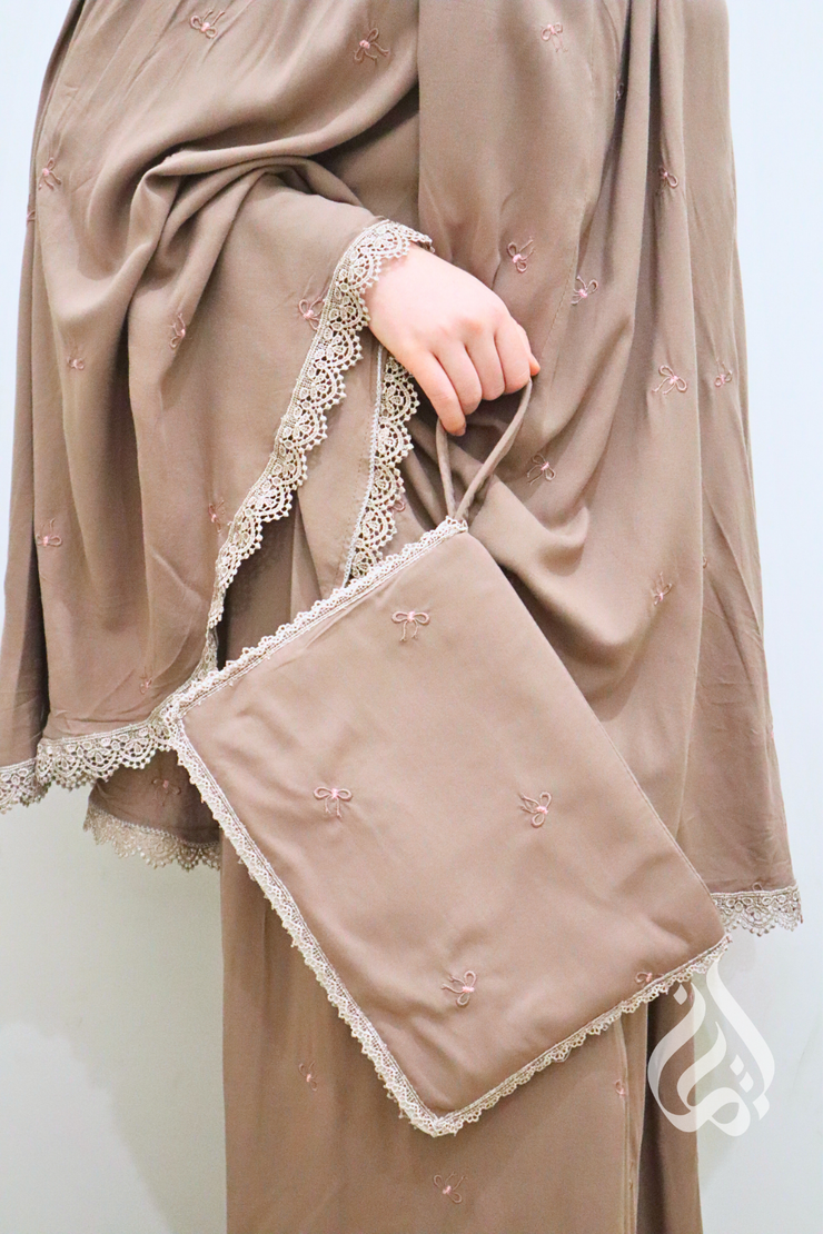 Cotton Prayer Outfit - Ribbon Embroidery (Multicolour)