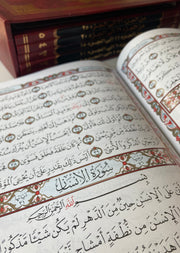 Holy Quran 17cm x 24cm (5 Juzus x 6 parts)