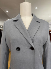 Maxi Coat Double Breast - Grey
