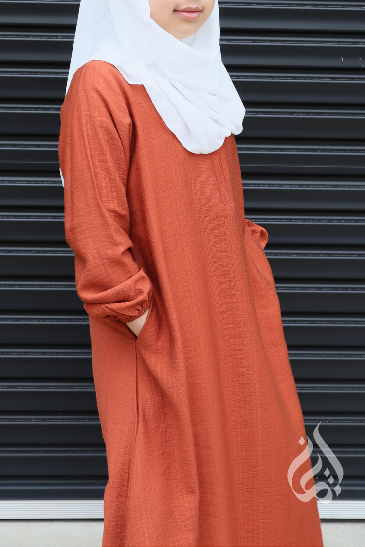 Girls Maxi Dress  - Autumn Glaze