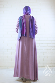 Plain Classic Dress - Lavender