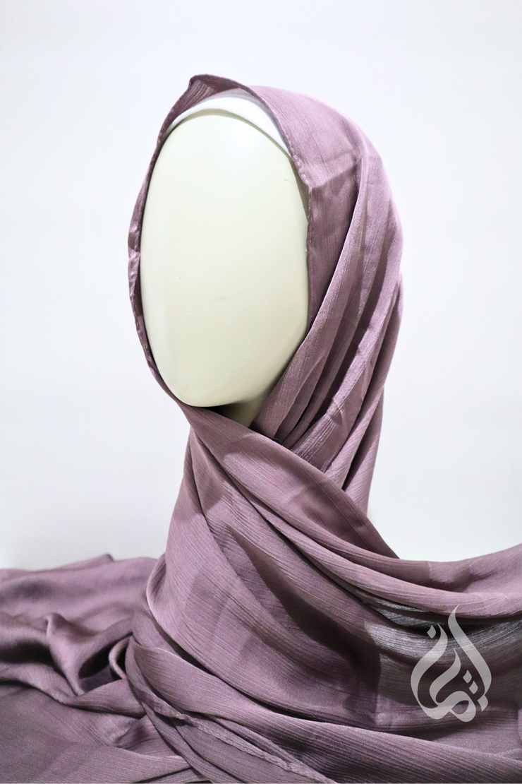 Textured Satin Scarf
