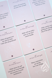 Islamic Pregnancy Affirmation Cards
