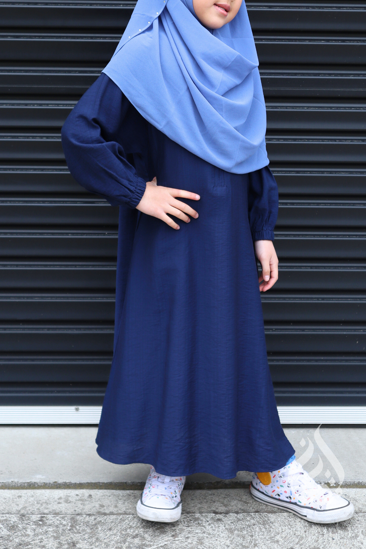 Girls Maxi Dress  - Navy