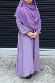 Girls Maxi Dress  - Lavender