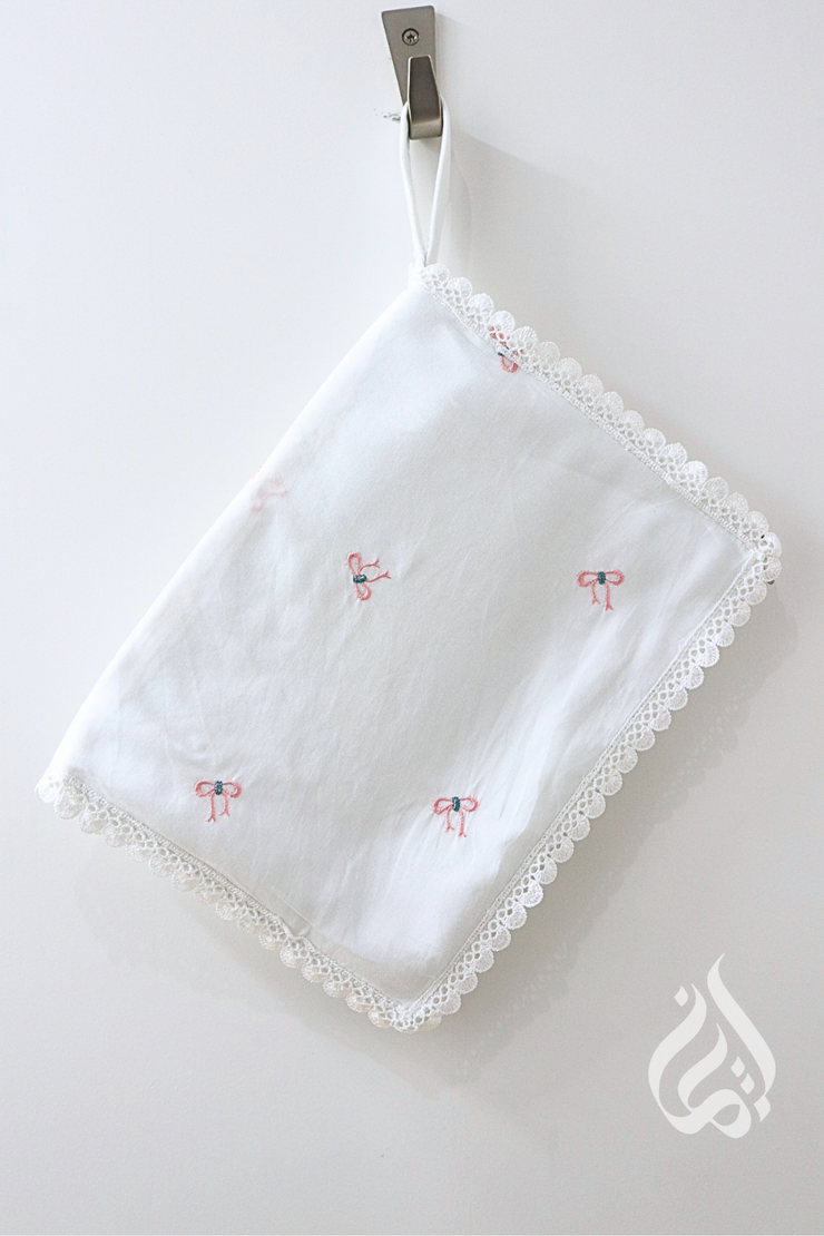 Cotton Prayer Outfit - Ribbon Embroidery (Multicolour)