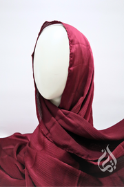 Textured Satin Scarf