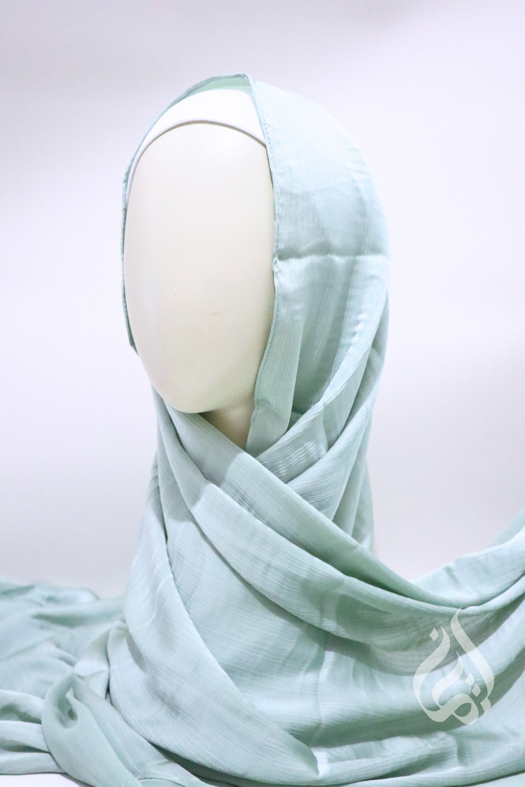 Textured Satin Scarf