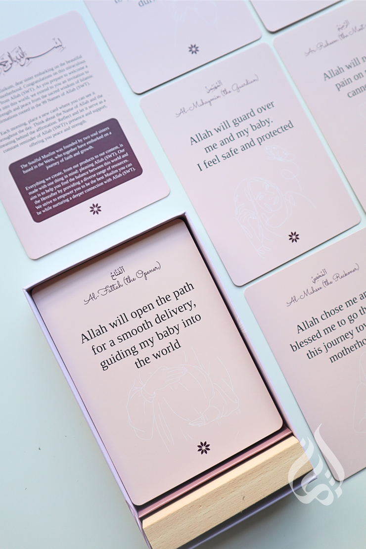 Islamic Pregnancy Affirmation Cards