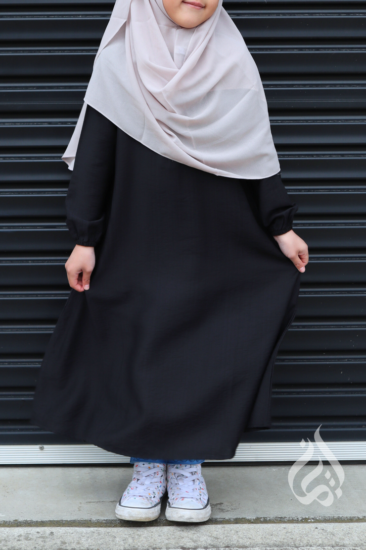 Girls Maxi Dress  - Black