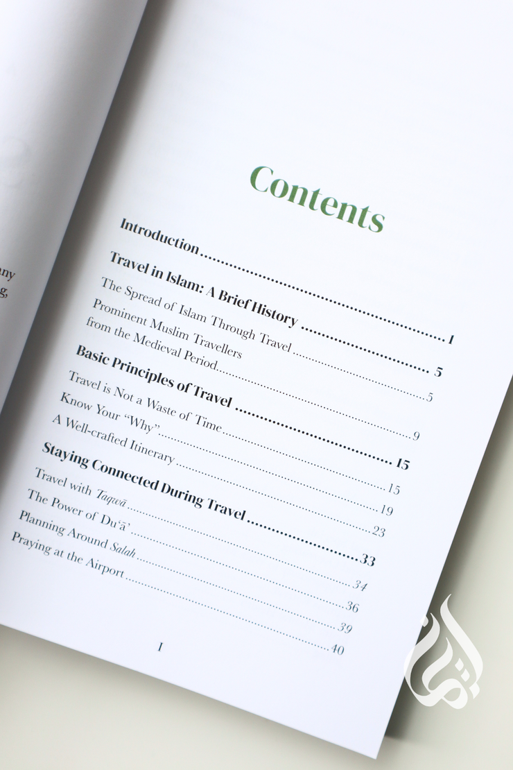 Souvenir of Taqwa: A Travel Handbook for Muslims