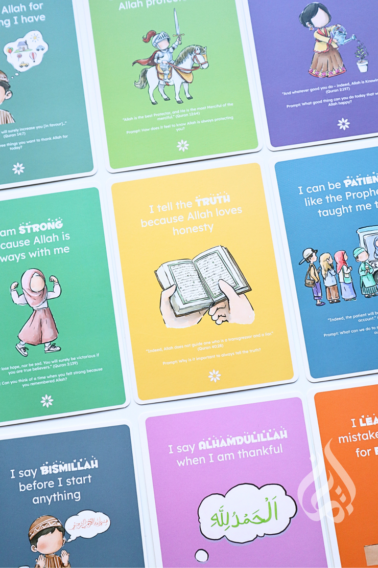 Kids Islamic Affirmation Cards