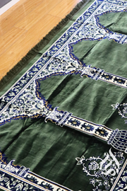 Prayer Mat - Multi fits 3-5 people (Green)