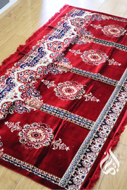 Prayer Mat - Multi fits 3-5 people (Red)