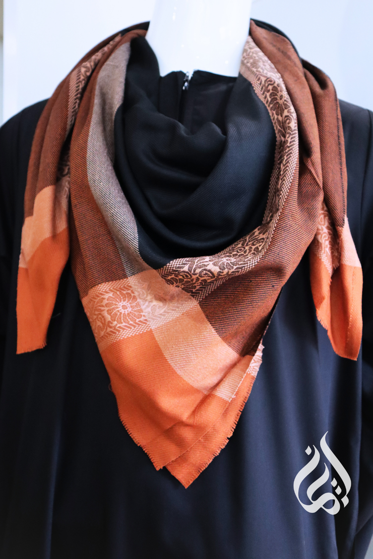 Kufiye Scarf (No Tassle) - Black Base