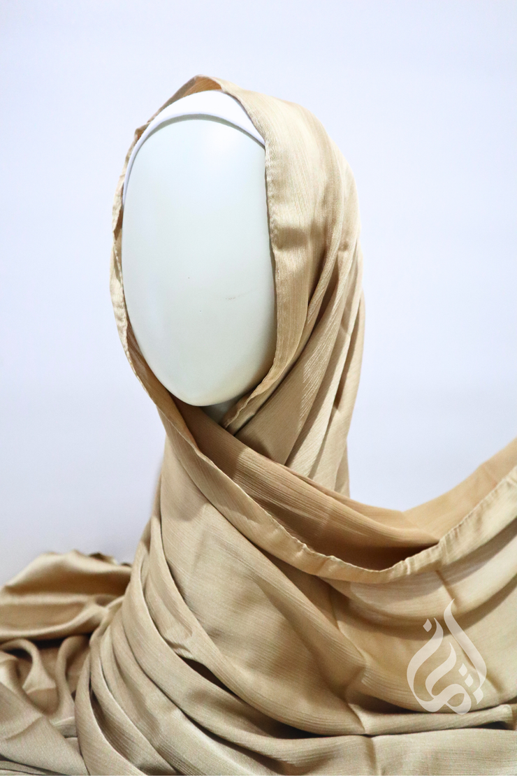Textured Satin Scarf