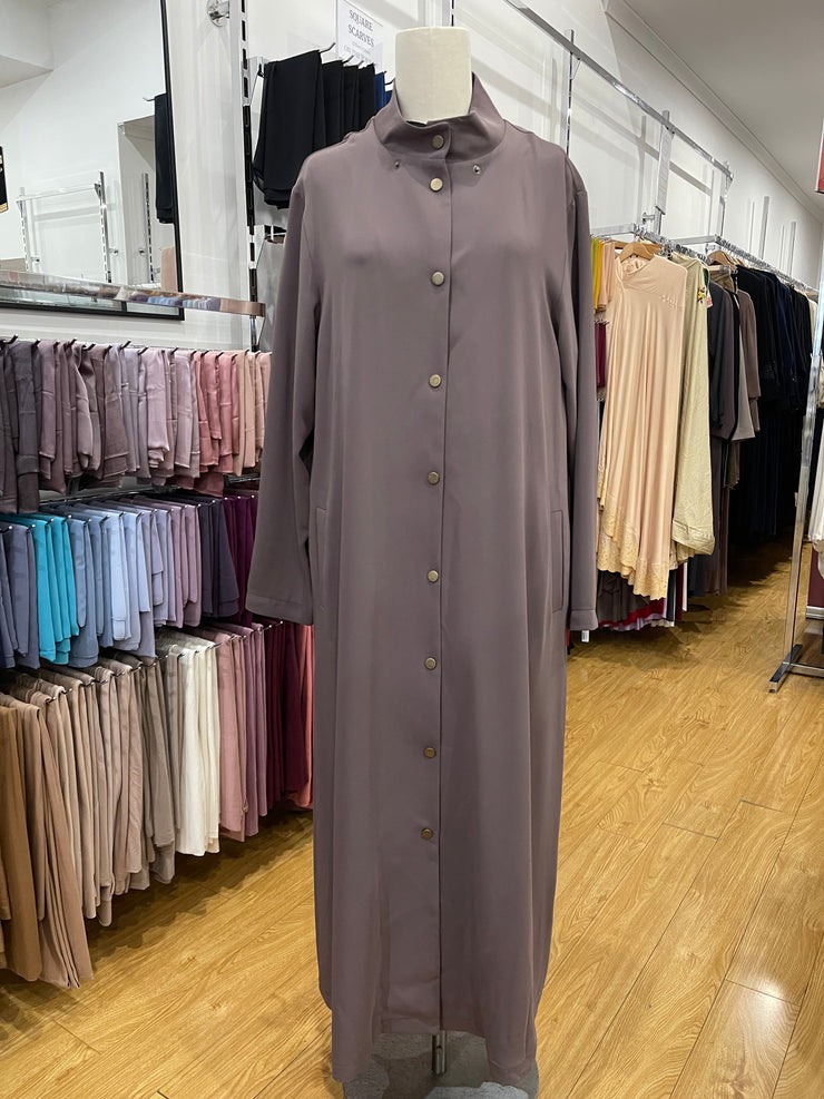 Buttoned Tunic - Mocha