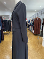 Maxi Coat Double Breast - Black