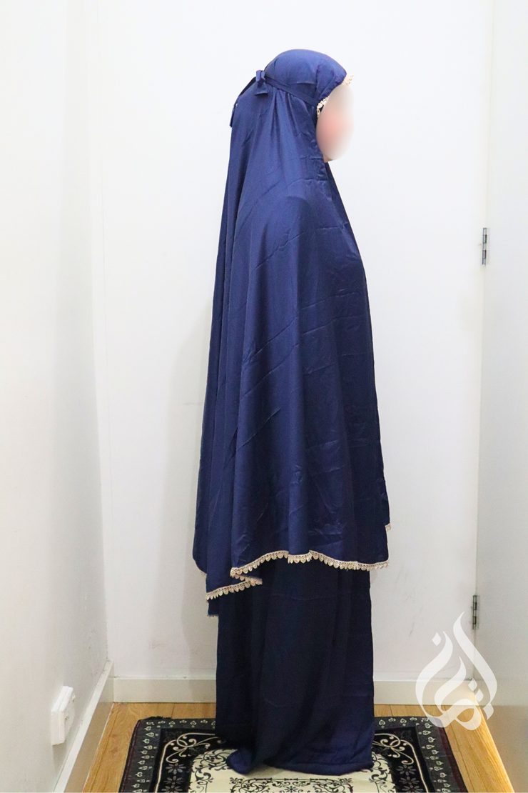Satin Travel Prayer Outfit - 2 Piece