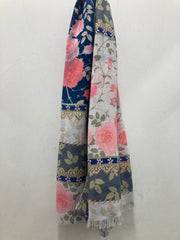 Cotton Modal Scarf - Patterned