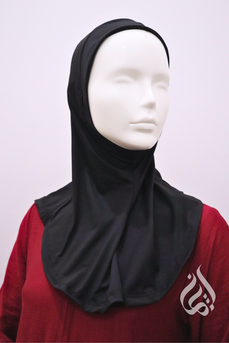 Sports Hijab - Black