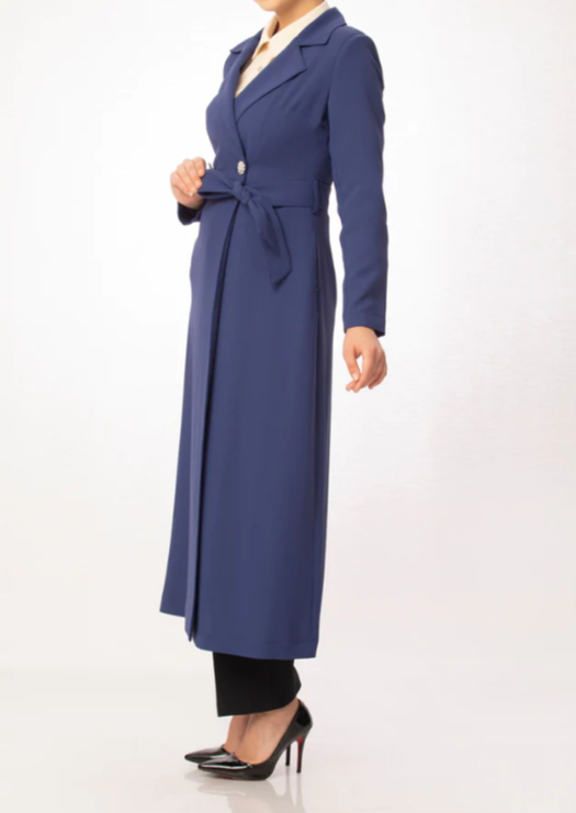 Coat Dress - Lavender Blue