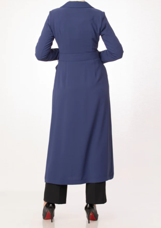 Coat Dress - Lavender Blue