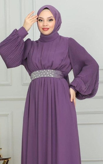 Dalia Formal Dress - Purple