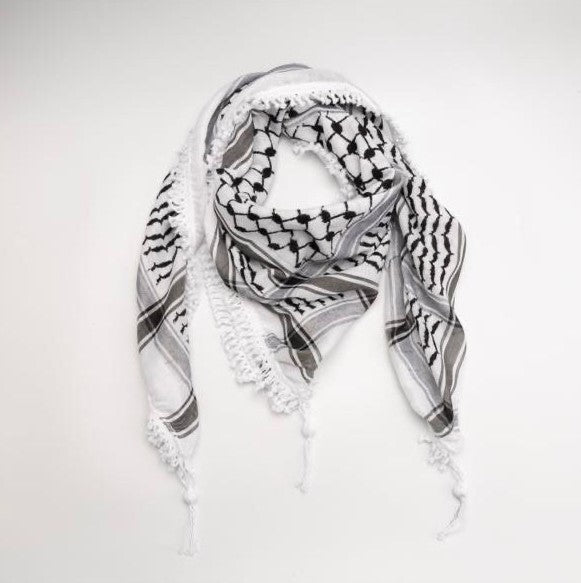 West Bank Classic Black and White - Made in Palestine