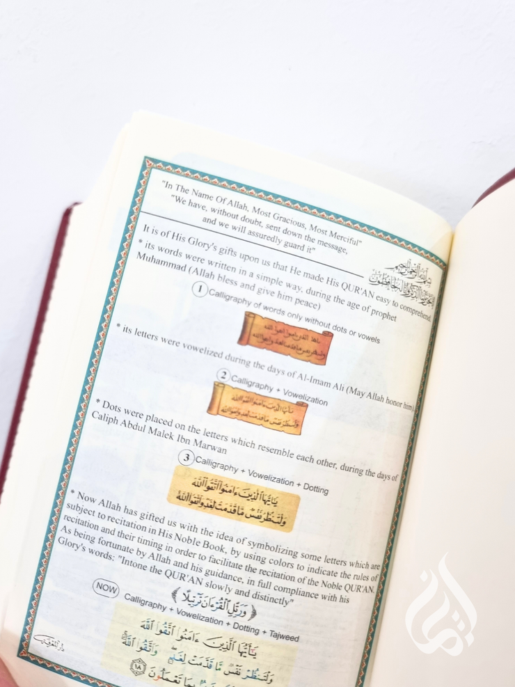 Pocket Size Tajweed Qur'an with English Translation & Transliteration