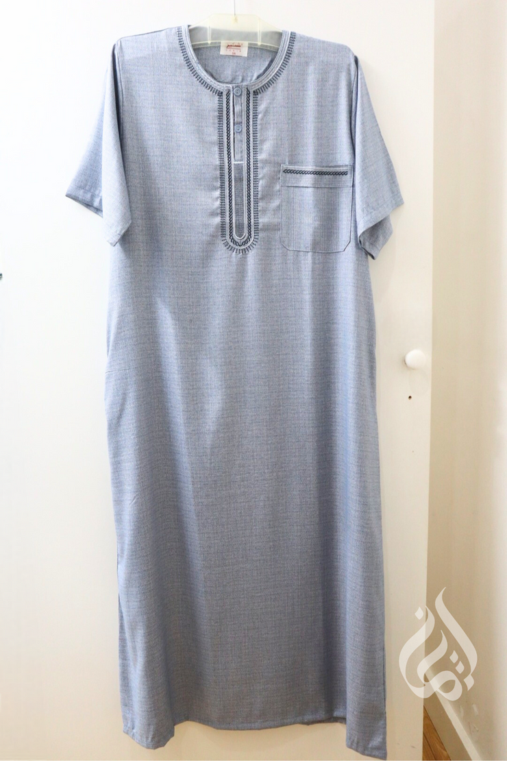 Men's Jalabiya - Short Sleeve