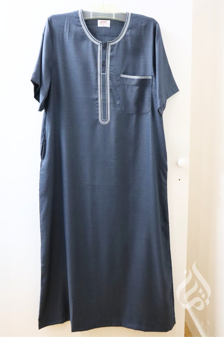 Men's Jalabiya - Short Sleeve