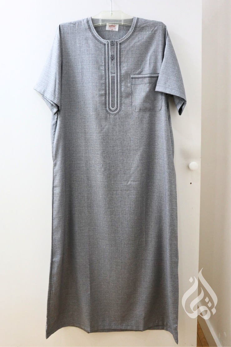 Men's Jalabiya - Short Sleeve