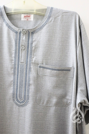 Men's Jalabiya - Short Sleeve